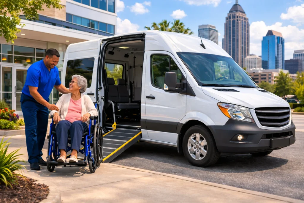 Handicap Medical Transportation in Atlanta