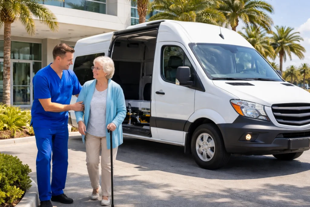Long Distance Medical Transportation in Miami Aero NEMT